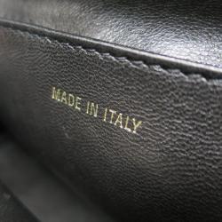 مملوكة مسبقًا حقيبة يد شانيل بيتيت تايمليس جلد كافيار مبطن أسود