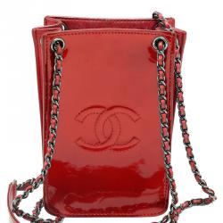 red chanel camera bag