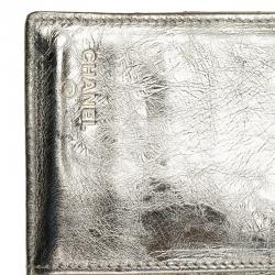 Chanel Gold Quilted Leather Reissue Trifold Wallet
