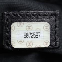 Pre Owned Chanel Black Caviar Leather Tote