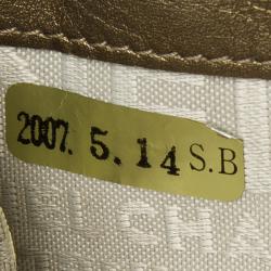 مملوكة مسبقًا Chanel Bronze Quilted Leather CC Cambon Long Wallet