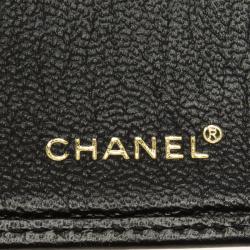 Pre Owned Chanel Black Leather CC Bi-Fold L-Yen Wallet
