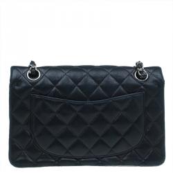 مملوكة مسبقًا Chanel Black Quilted Lambskin Small Classic Double Flap Bag