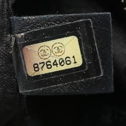 مملوكة مسبقًا Chanel Black Lambskin LAX Pochette Bag