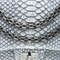 Chanel Grey Python 2.55 Reissue 226 Flap Bag