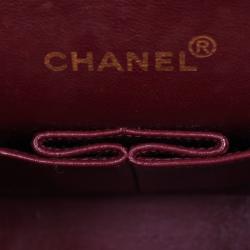 مملوكة مسبقًا Chanel Black Quilted Lambskin Medium Vintage Classic Double Flap Bag