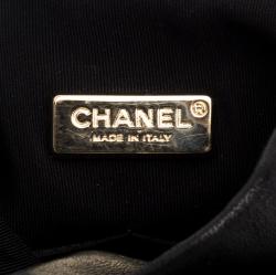 Pre Owned Chanel Black Quilted Leather Large Seoul Backpack