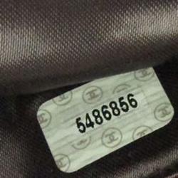 Pre Owned Chanel Brown Calfskin Vanity Bag