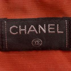 Chanel Black Nylon Travel Line Briefcase