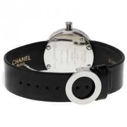 Chanel Black Stainless Steel La Ronde Women's Wristwatch 30MM