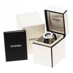 Chanel Black Stainless Steel La Ronde Women's Wristwatch 30MM