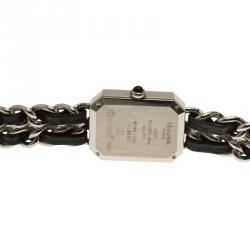 Pre Owned Chanel Black Stainless Steel Premiere Women's Wristwatch 20MM