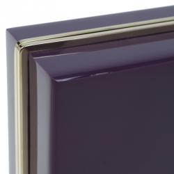 Charlotte Olympia Purple Perspex Pieces Zodiac Pandora Box Clutch 