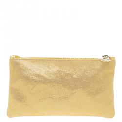Pre Owned Charlotte Olympia Grey Perspex Aquarius Zodiac Pandora Box Clutch 