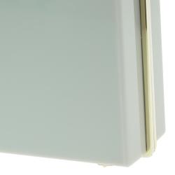 Pre Owned Charlotte Olympia Grey Perspex Aquarius Zodiac Pandora Box Clutch 