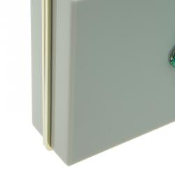 Pre Owned Charlotte Olympia Grey Perspex Aquarius Zodiac Pandora Box Clutch 