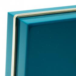 Charlotte Olympia Teal Perspex Scorpio Zodiac Pandora Box Clutch