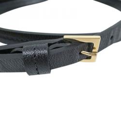 Pre Owned Charlotte Olympia Black Calf Leather Feline Purse Shoulder Bag