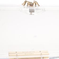 Pre Owned Charlotte Olympia Perspex Spider Pandora Box Clutch