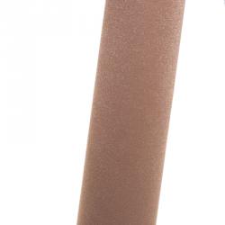 Pre Owned Charlotte Olympia Beige Glitter Jersey More Is More Thigh High Platform Boots Size 38