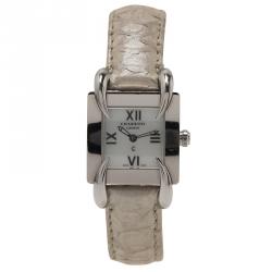 Pre Owned Charriol White Stainless Steel Kucha Women's Wristwatch 24MM