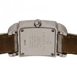 Pre Owned Charriol White Stainless Steel Kucha Women's Wristwatch 24MM