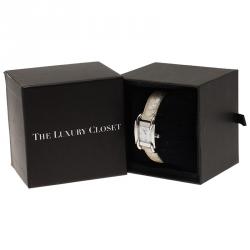 Pre Owned Charriol White Stainless Steel Kucha Women's Wristwatch 24MM