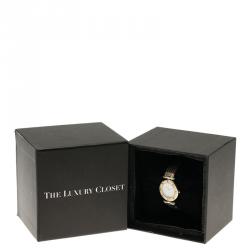 Pre Owned Charriol White Gold-Plated Stainless Steel Classic Women's Wristwatch 24MM
