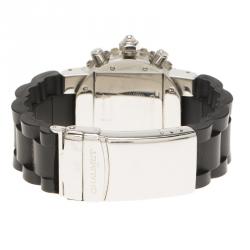 Pre Owned Chaumet Black Stainless Steel Class One 624 Women's Wristwatch 37MM