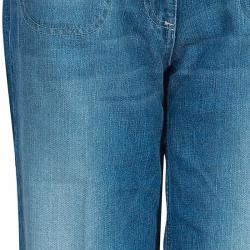 Pre Owned Chloe Blue Flared Denim Pants M