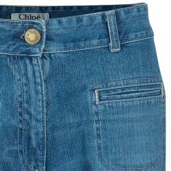 Chloe Blue Flared Denim Pants M