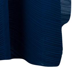 Chloe Blue Silk Plisse Maxi Dress S