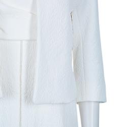 Chloe Off-white Strapless Dress and Blazer Set M