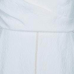 Chloe Off-white Strapless Dress and Blazer Set M