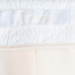 Chloe Off-white Strapless Dress and Blazer Set M
