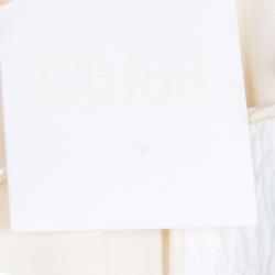Chloe Off-white Strapless Dress and Blazer Set M