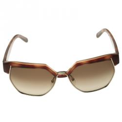 Chloe Brown CE665S Dafne Geometric Sunglasses