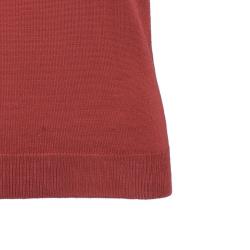 Pre Owned بلوفر كلوي أحمر بدون أكمام S