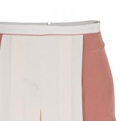 Pre Owned تنورة كلوي شيفون ميدي ألوان L