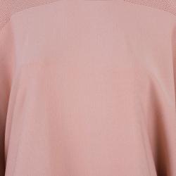 Pre Owned Chloe Salmon Pink Poncho Top M