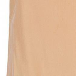 مملوكة مسبقًا Chloe Nude Silk Top M