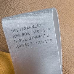 مملوكة مسبقًا Chloe Nude Silk Top M