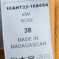 مملوكة مسبقًا Chloe Nude Silk Top M