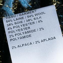 Pre Owned Chloe Lurex Metallic Knit Sweater S