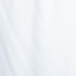 Chloe White A-Line Skirt L