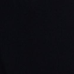 Chloe Black Crepe Skirt L