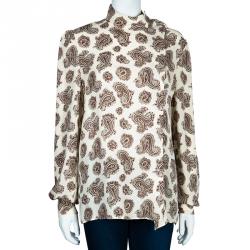 Pre Owned Chloe Paisley Print Top L