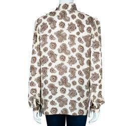 Pre Owned Chloe Paisley Print Top L