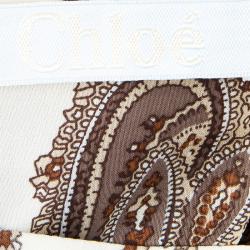 Pre Owned Chloe Paisley Print Top L