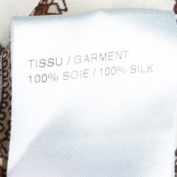 Pre Owned Chloe Paisley Print Top L